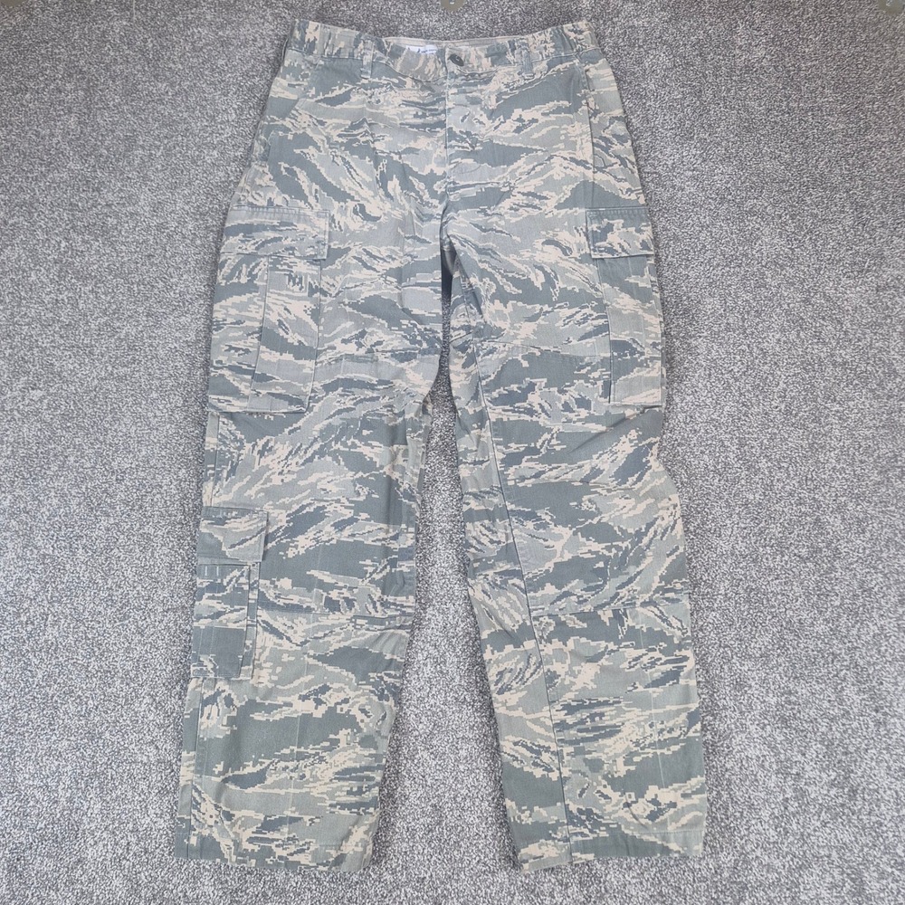 US Air Force Cargo Pants Mens 32 Camo Tiger Stripe Digital ABU Utility